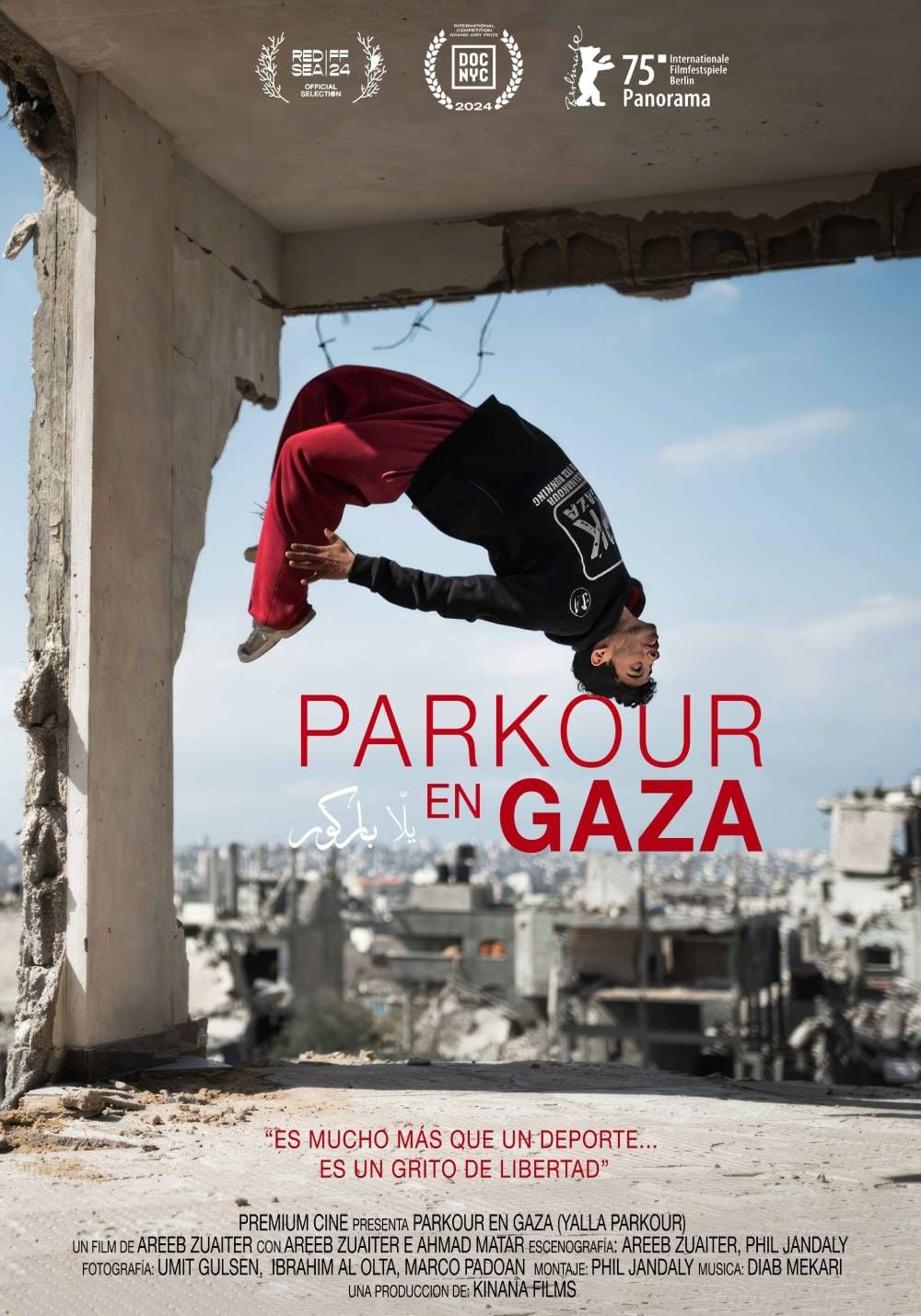 Parkour en Gaza
