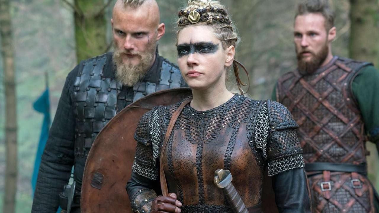 Katheryn Winnick como Lagertha en 'Vikingos'