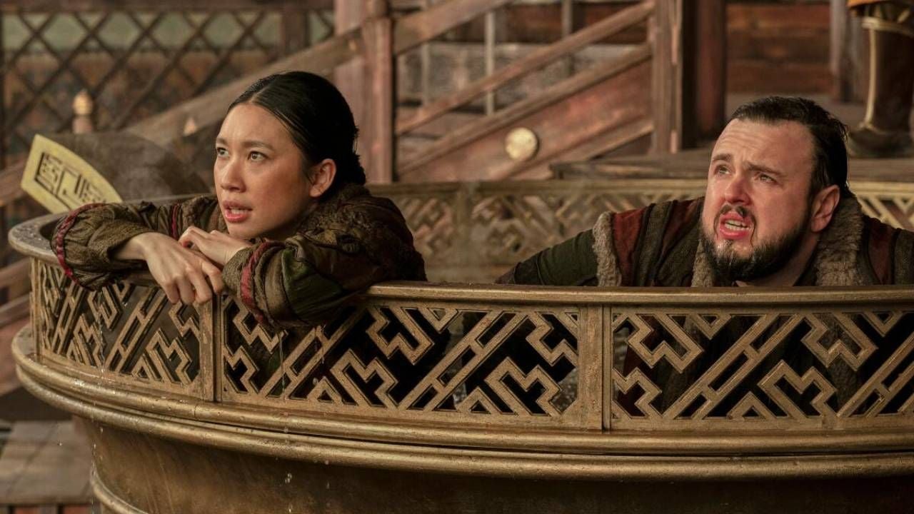 Jess Hong y John Bradley-West en 'El problema de los 3 cuerpos'