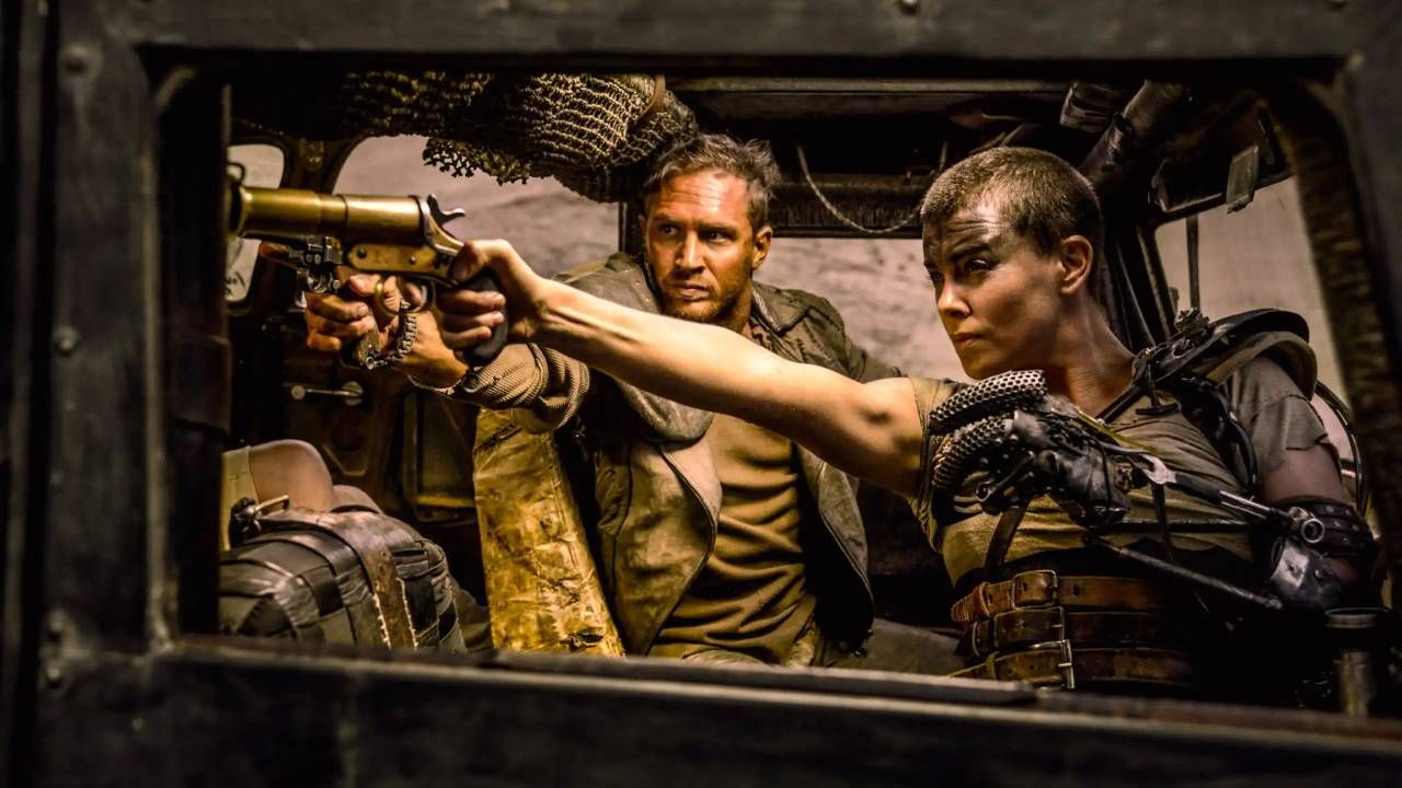 Tom Hardy y Charlize Theron en 'Mad Max: Furia en la carretera'