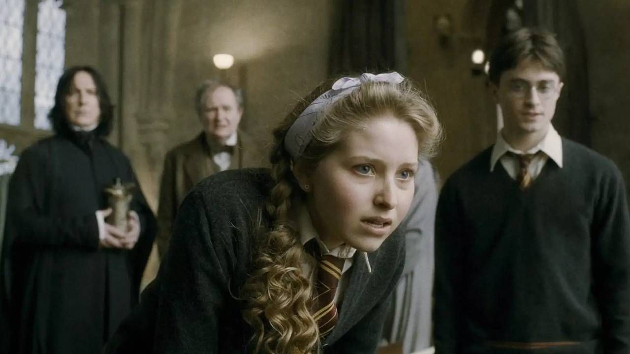 Jessie Cave en 'Harry Potter y el misterio del príncipe'