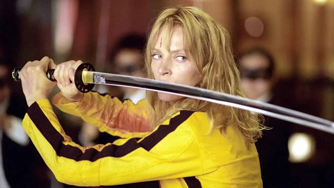 Uma Thurman como Beatrix Kiddo en 'Kill Bill'