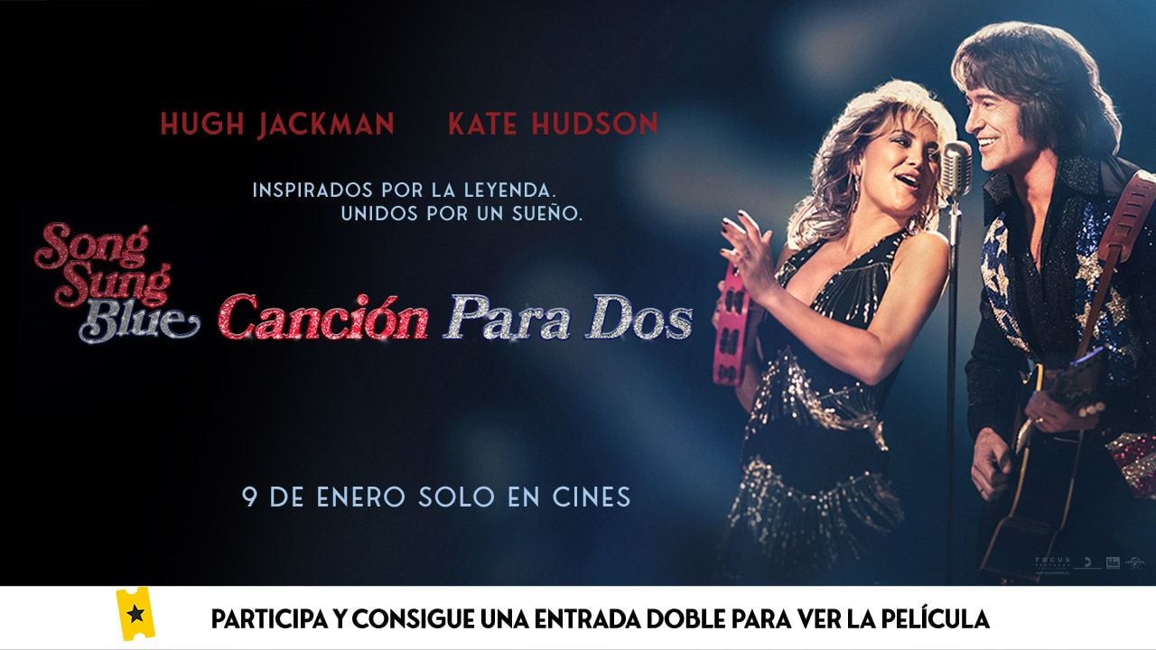 Sorteamos 5 entradas dobles para 'Song Sung Blue - Canción para dos', la película protagonizada por con Hugh Jackman y Kate Hudson