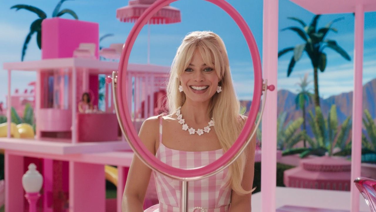 Margot Robbie como Barbie en 'Barbie'