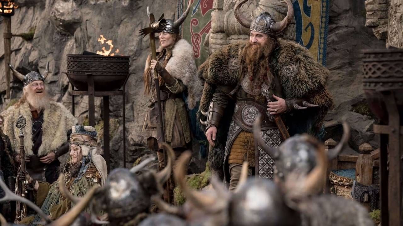 Gerard Butler como Estoico el Inmenso en 'Cómo entrenar a tu dragón'