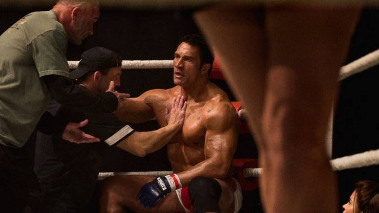 Dwayne Johnson como Mark Kerr en 'The Smashing Machine'