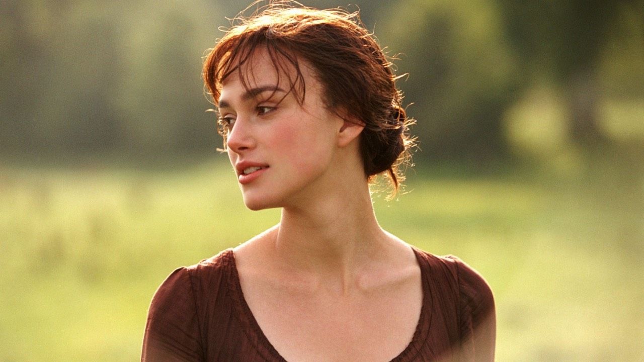 Keira Knightley como Elizabeth Bennet en 'Orgullo y prejuicio'