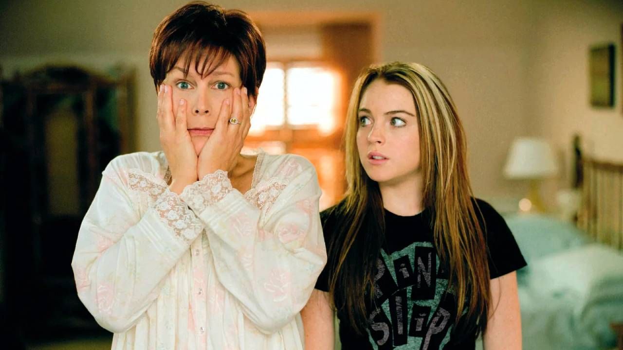 Jamie Lee Curtis y Lindsay Lohan en 'Ponte en mi lugar'