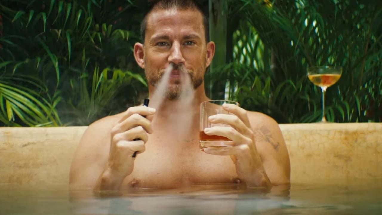 Channing Tatum como Slater King en 'Parpadea dos veces'