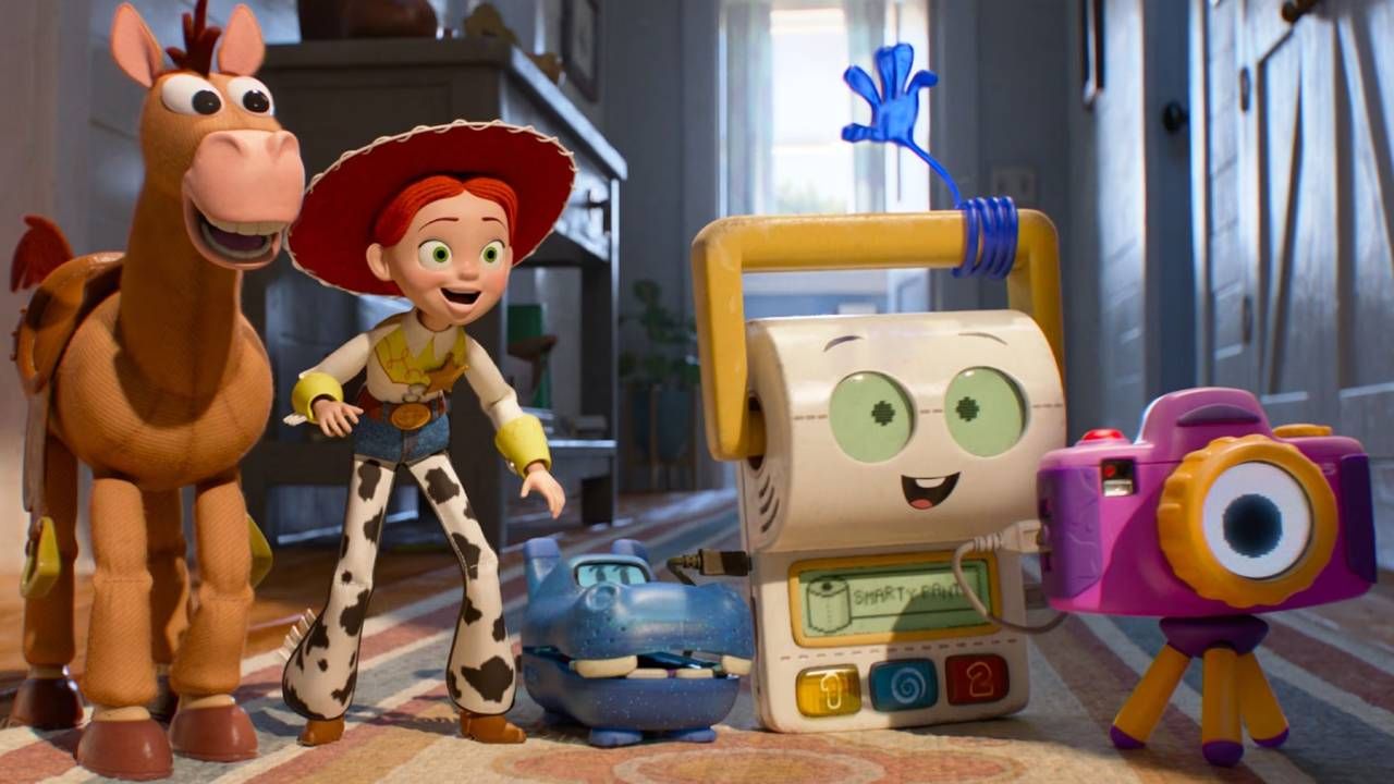 Jessie y más juguetes en 'Toy Story 5'