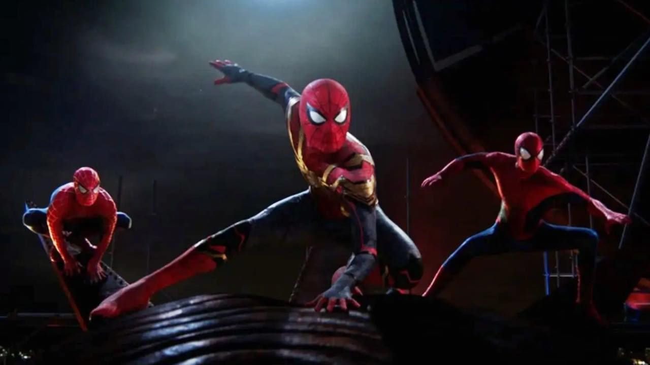 Los tres Peter Parker en 'Spider-Man: No Way Home'
