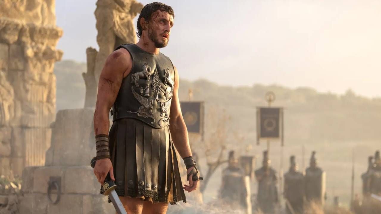 Paul Mescal como Lucio en 'Gladiator II'