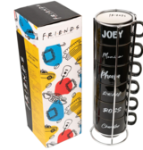 Juego de tazas de café Friends con soporte - 6 tazas originales de por