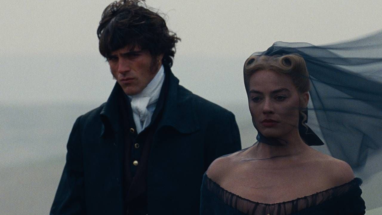 Jacob Elordi y Margot Robbie como Heathcliff y Catherine en 'Cumbres Borrascosas'