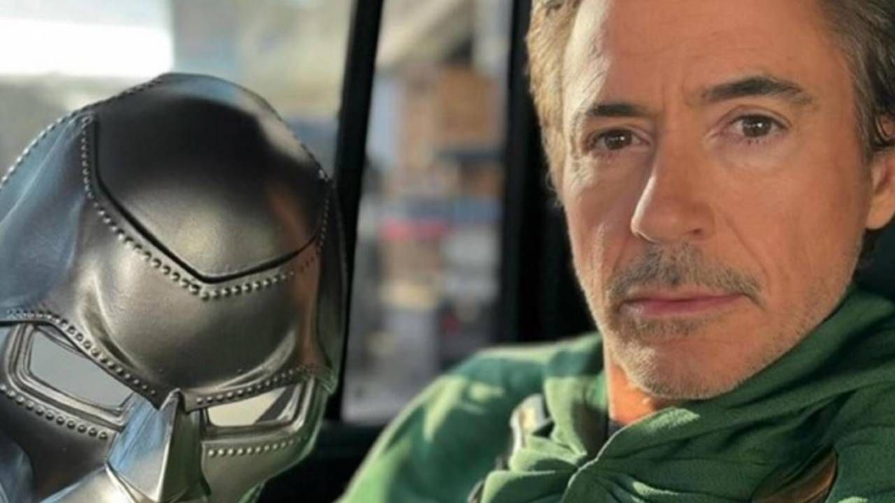 Robert Downey Jr. durante el anuncio de su regreso al UCM como Doctor Doom