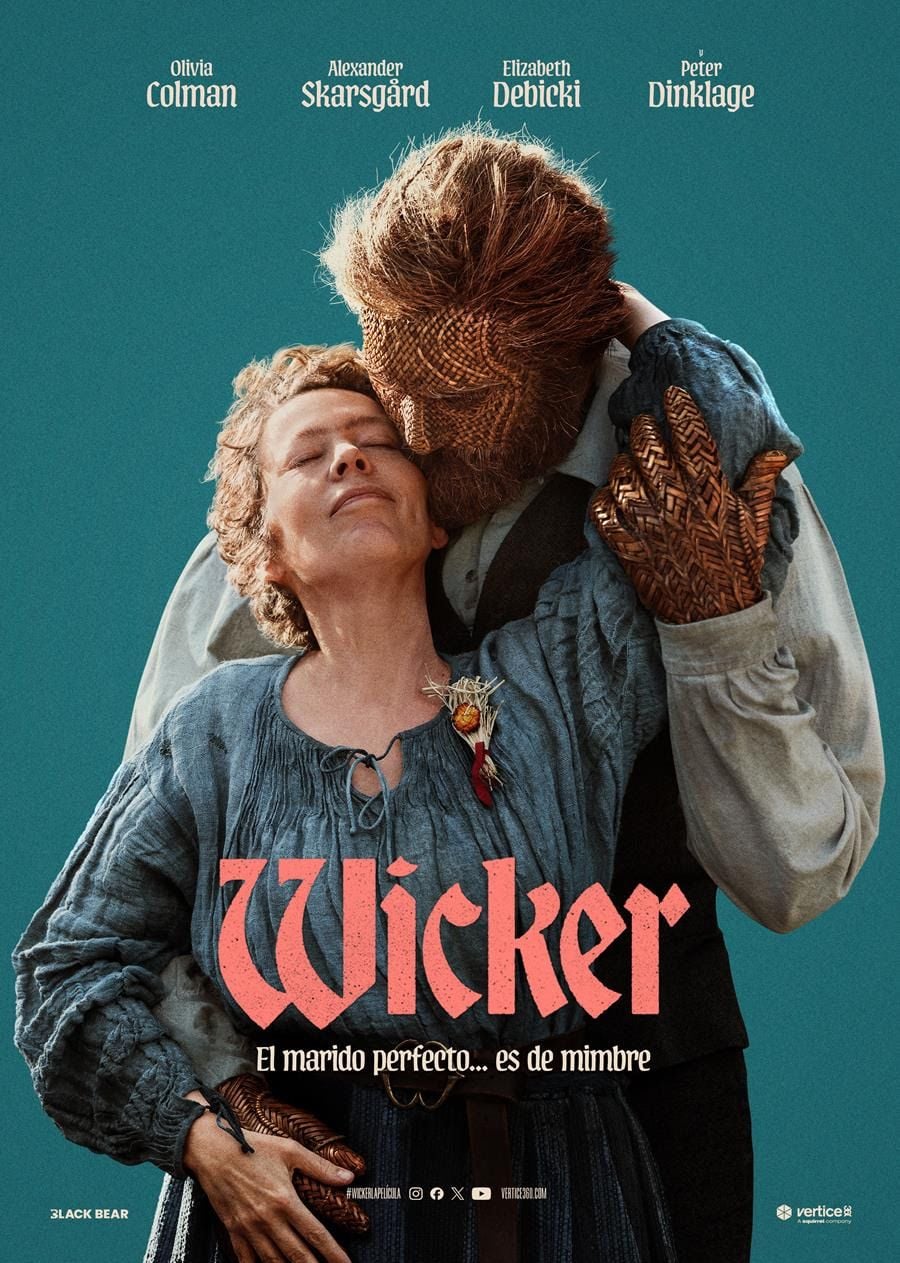 Imagen relacionada con Wicker: Olivia Colman y Alexander Skarsgård en un singular relato