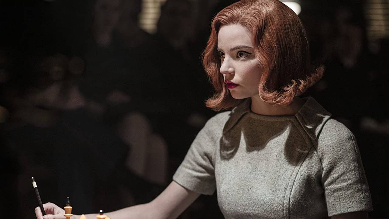 Anya Taylor-Joy como Beth en 'Gambito de Dama'