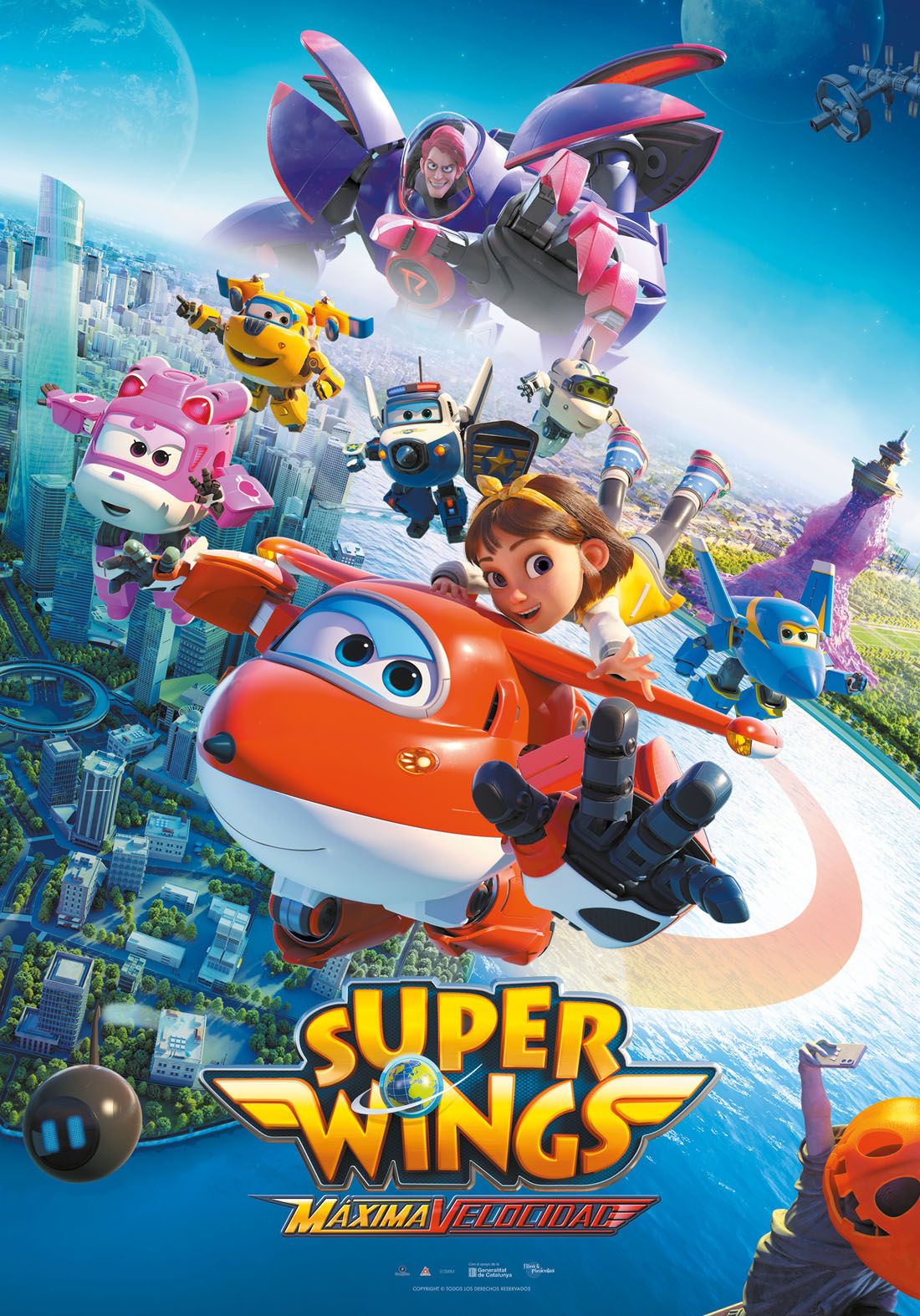 Super Wings M xima Velocidad Pel cula 2023 SensaCine