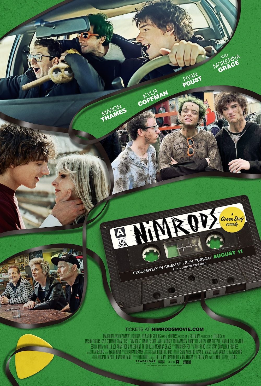 Póster de la película Nimrods con los protagonistas