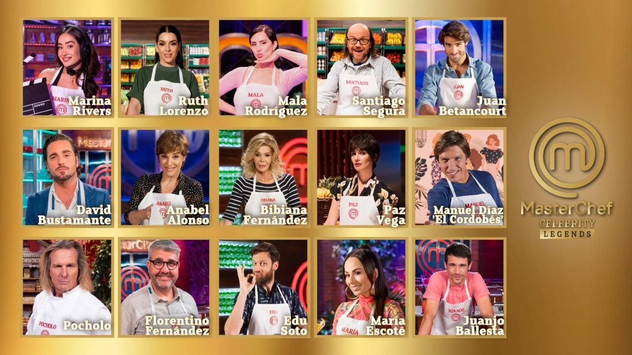 Santiago Segura regresa a MasterChef en una edición 'All Stars' que reúne a 15 leyendas del talent culinario
