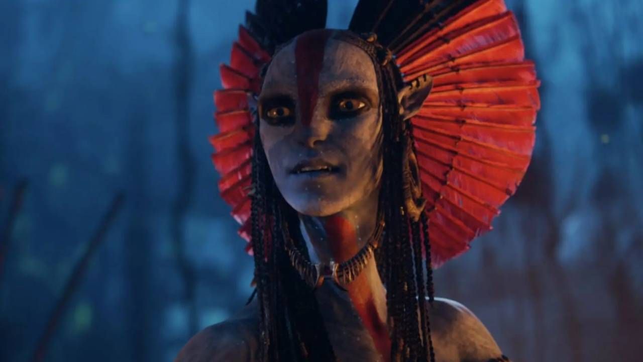 Varang, el personaje de Oona Chaplin, en 'Avatar: Fuego y ceniza'