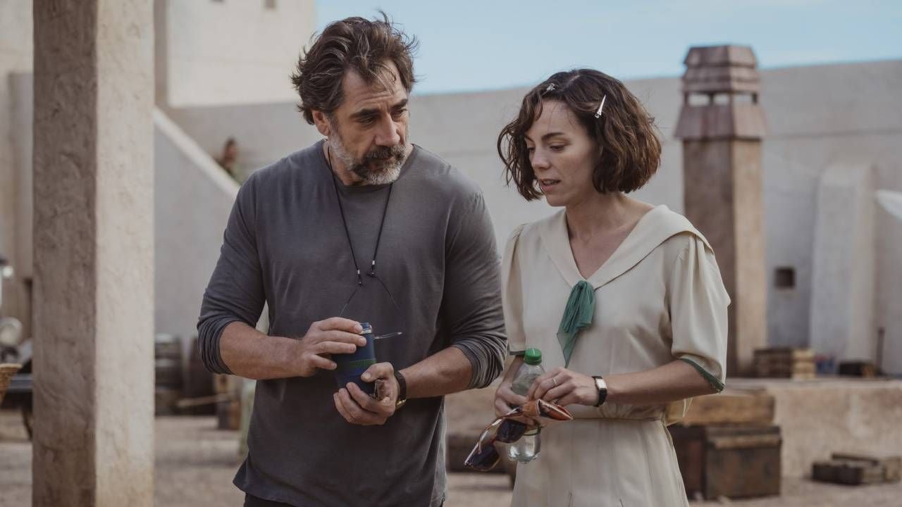 Javier Bardem y Victoria Luengo en 'El ser querido'