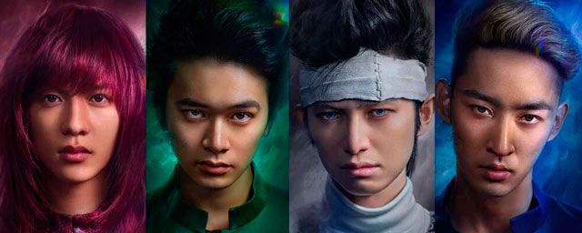 Posters de la versión acción real de Netflix de Yu Yu Hakusho