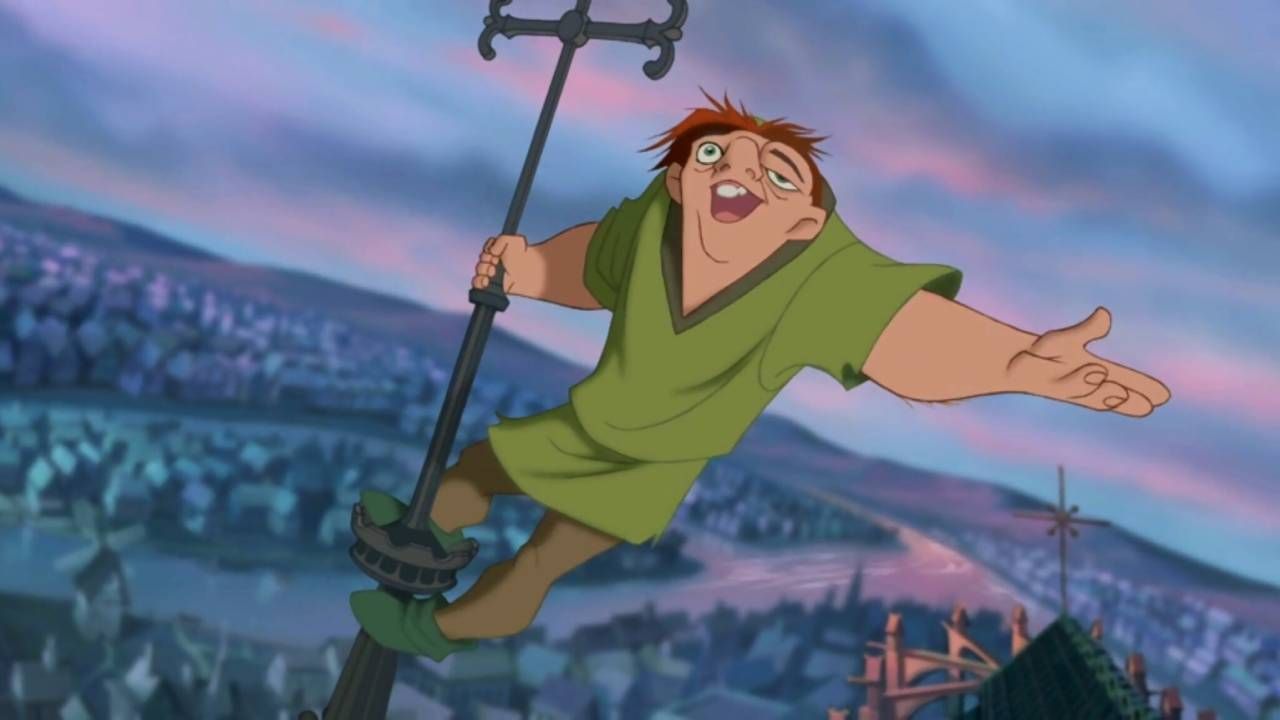 Quasimodo en 'El jorobado de Notre Dame'
