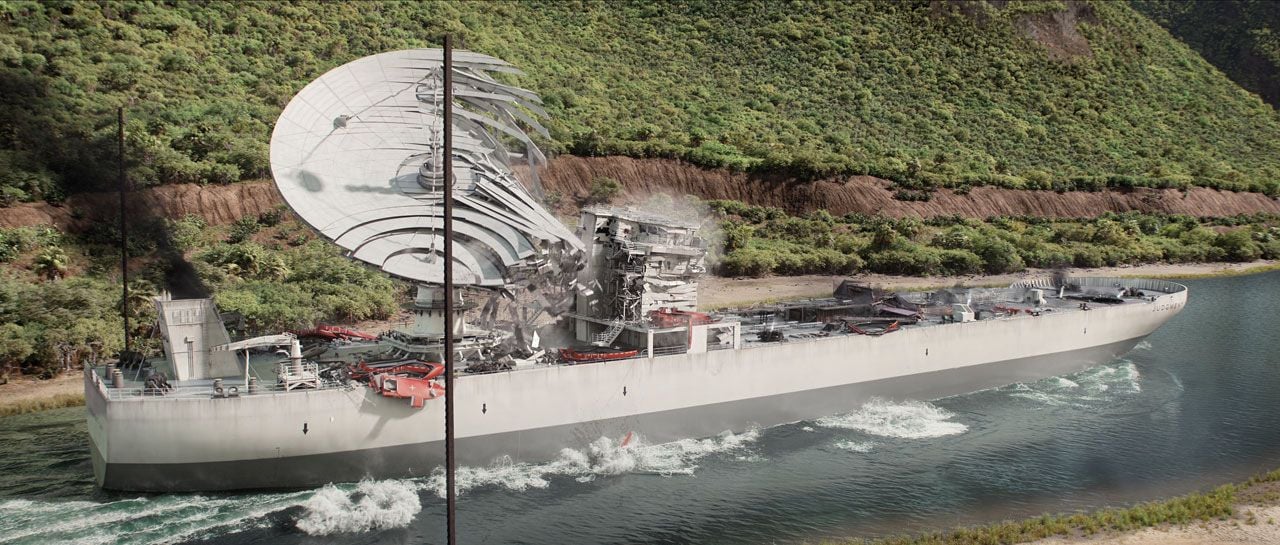 El barco de 'El problema de los 3 cuerpos'