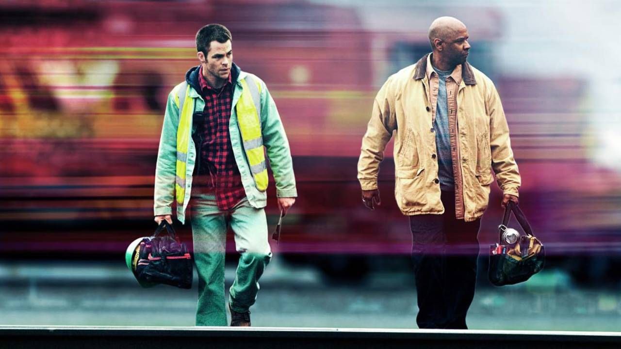 Chris Pine y Denzel Washington en 'Imparable'