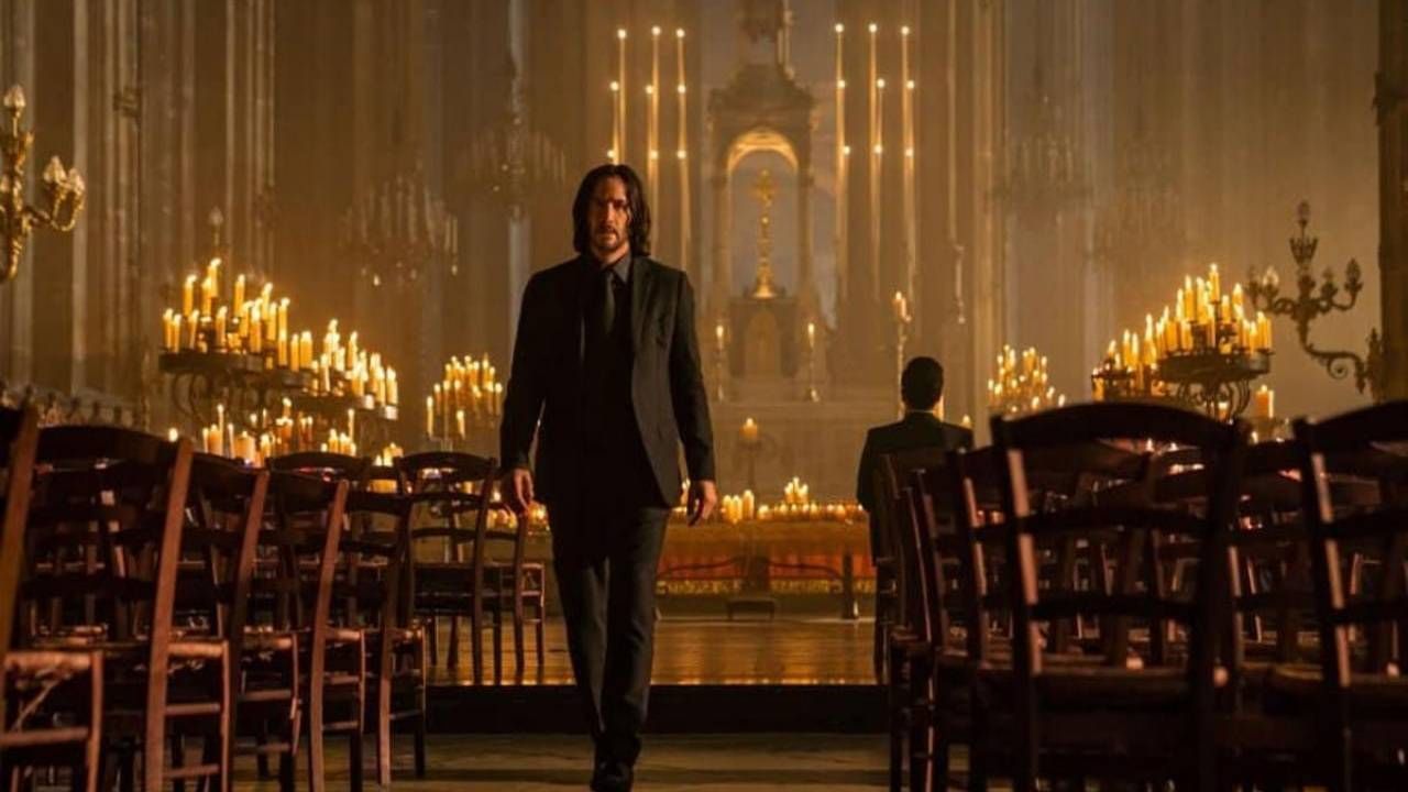 Keanu Reeves como John Wick en 'John Wick 4'