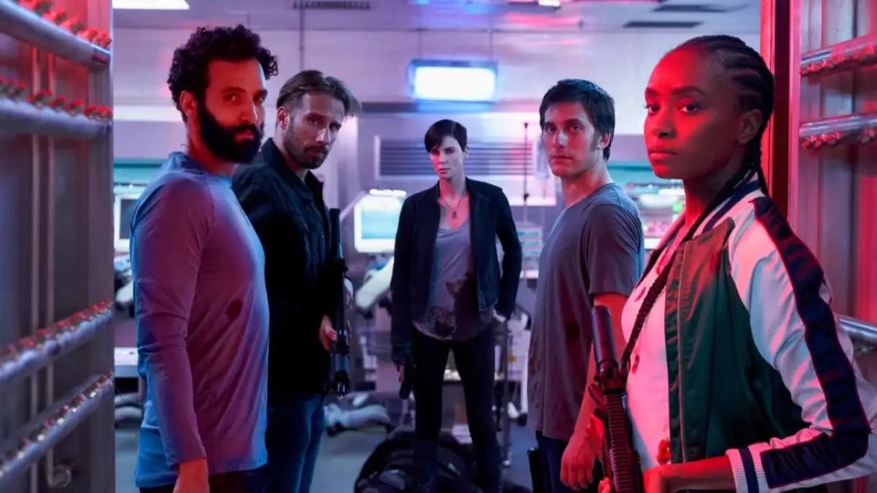 Los protagonistas de 'La vieja guardia'