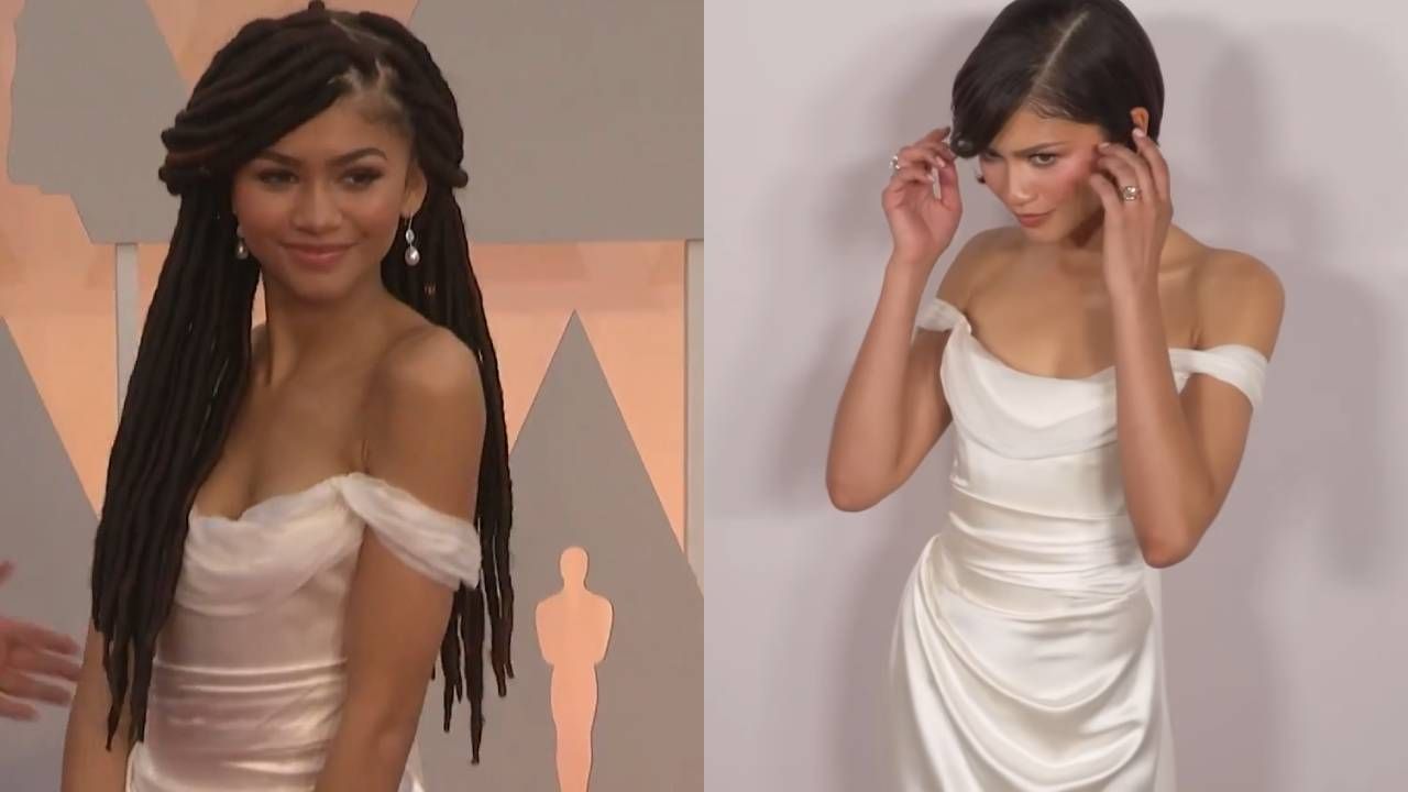 Zendaya rescata un vestido de novia que llevó hace 10 años para el estreno de 'El drama', su nueva película con Robert Pattinson