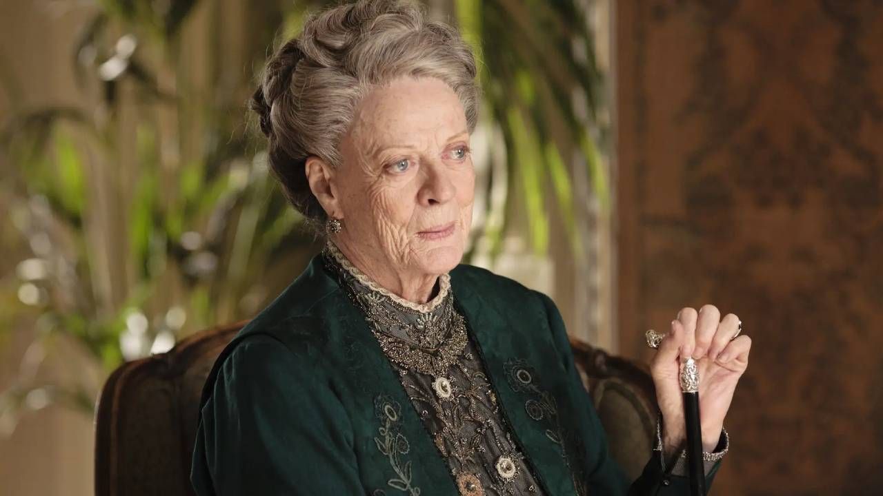 Maggie Smith como Violet en 'Downton Abbey'