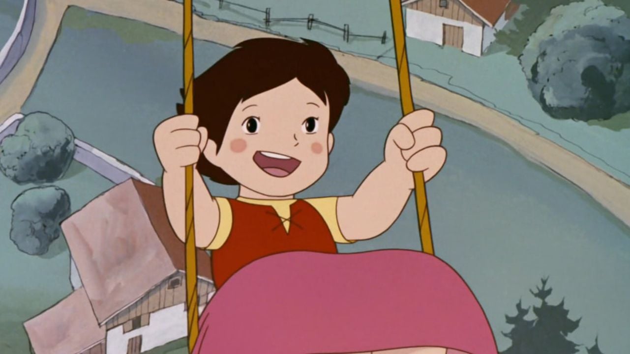 La ciencia es capaz de calcular cuánto mide el columpio de Heidi: la niña va a 206 kilómetros por hora