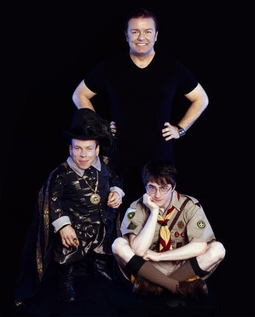 Extras : Foto Daniel Radcliffe, Ricky Gervais, Warwick Davis - Foto 25
