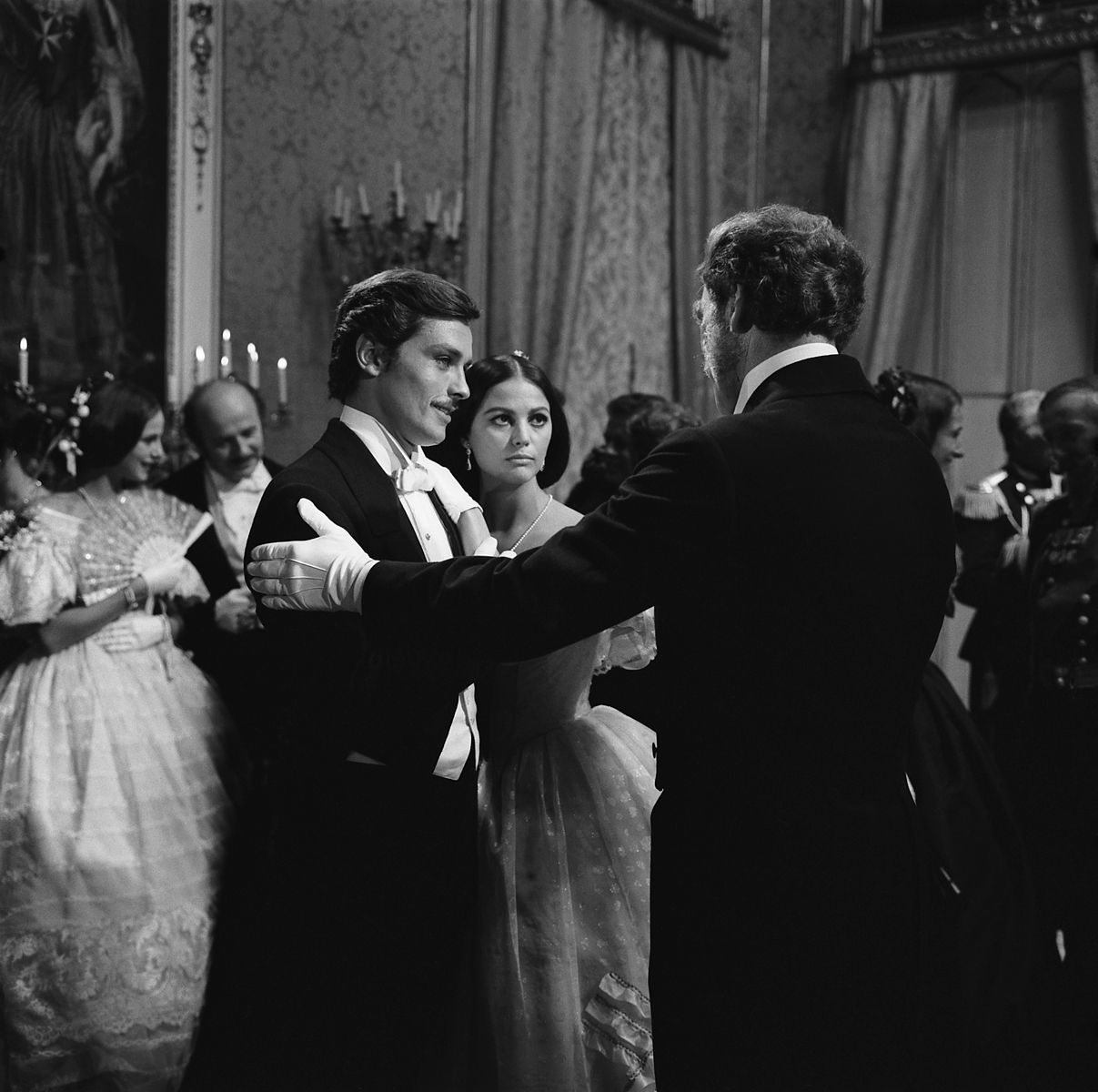 Film De Visconti Avec Alain Delon Et Burt Lancaster Foto de Burt Lancaster - El Gatopardo : Foto Alain Delon, Burt
