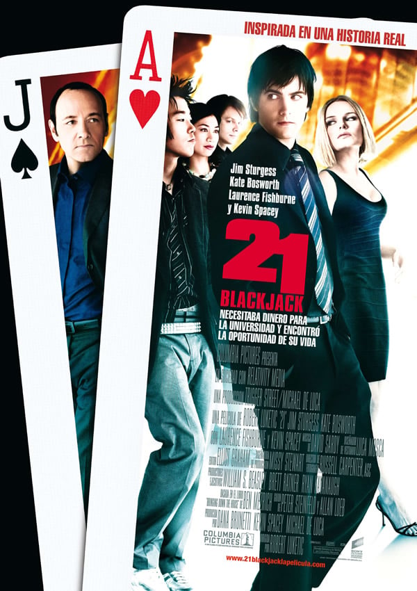 Mejores películas sobre Blackjack