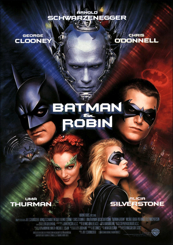Reparto de la película Batman y Robin : directores, actores e equipo  técnico 
