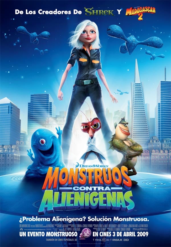 Monstruos contra alienígenas - Película 2009 -