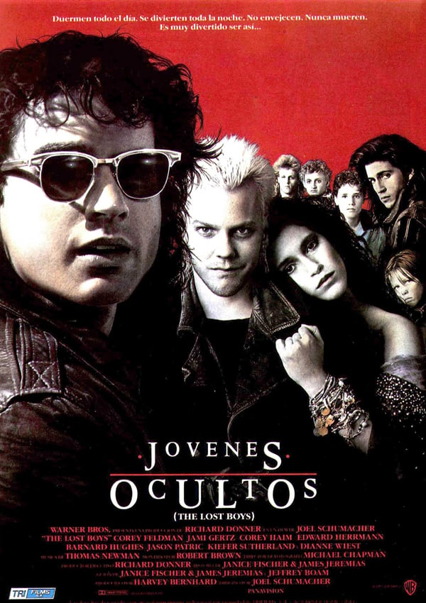 Jóvenes ocultos - Película 1987 