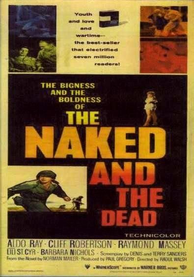 Los desnudos y los muertos - Película 1958