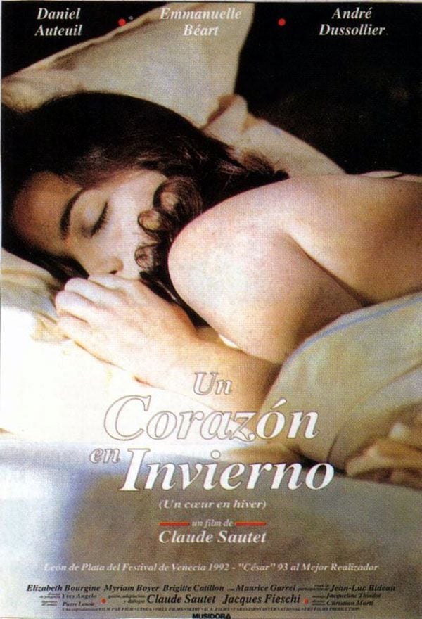 Un corazón en invierno - Película 1992