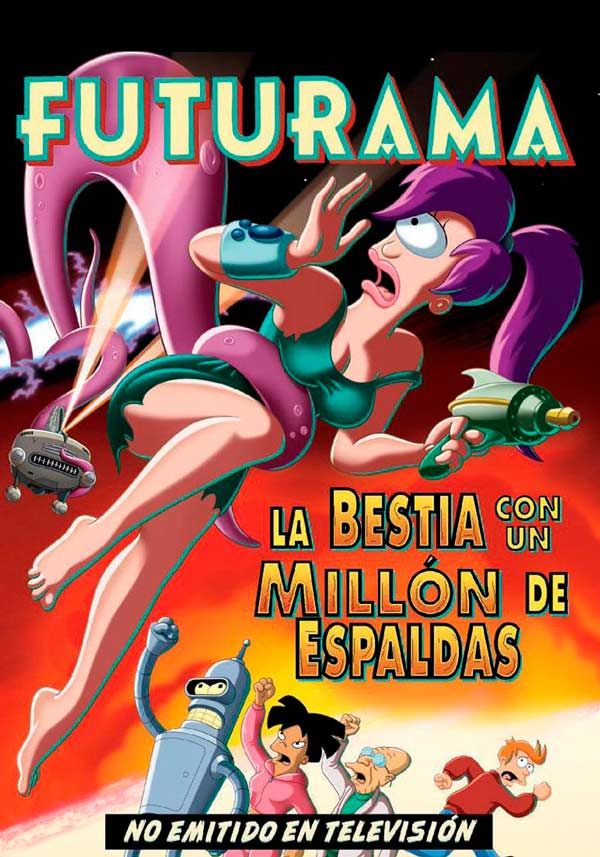 Futurama: La bestia con un millón de espaldas - Película 2008