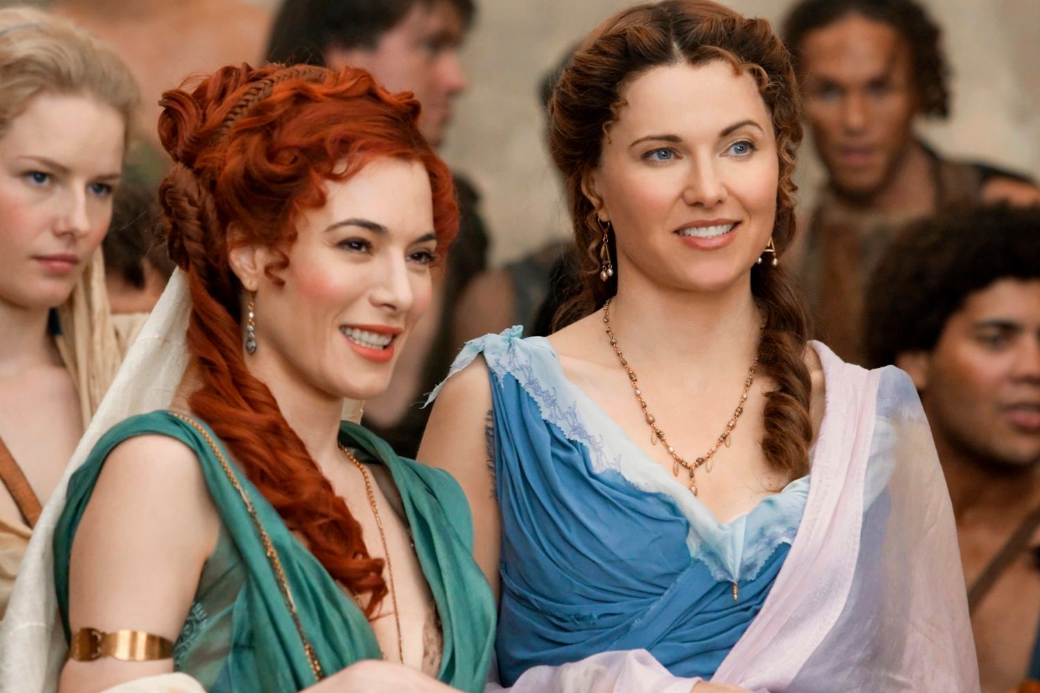 Spartacus Dioses de la Arena Spartacus Dioses de la Arena Foto Jaime Murray, Lucy Lawless