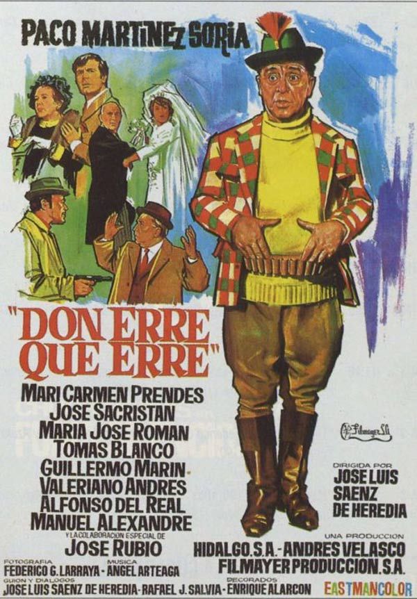 Don erre que erre - Película 1970