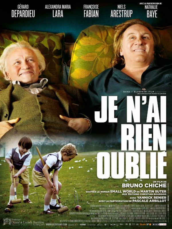 Je n''ai rien oublié - Película 2010
