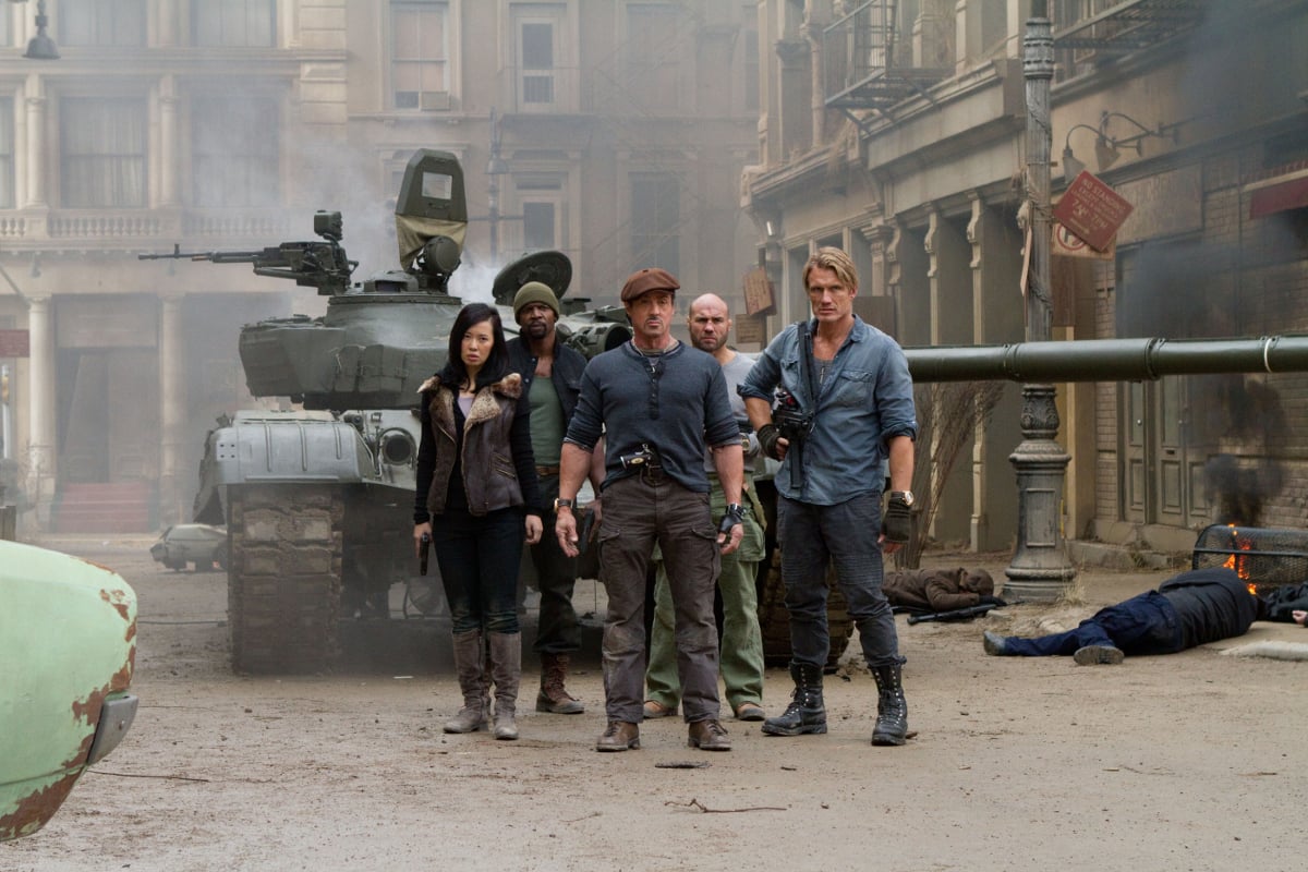 Foto de Terry Crews - Los mercenarios 2 : Foto Yu Nan, Terry Crews,  Sylvester Stallone, Dolph Lundgren, Randy Couture - Foto 153 de 171 -  SensaCine.com