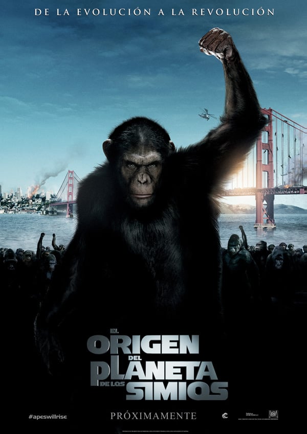 El origen del planeta de los simios - Película 2011 