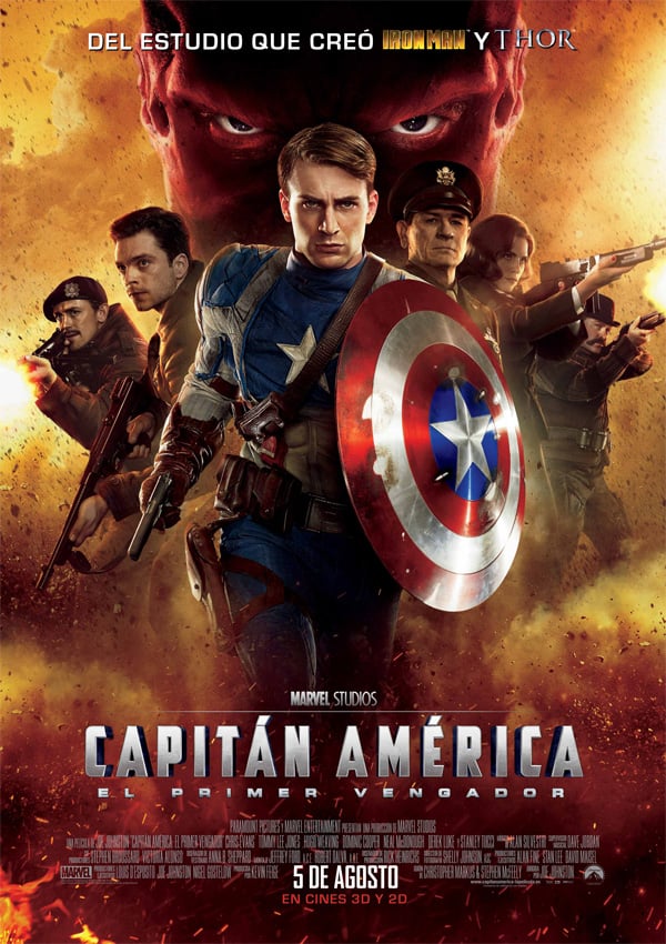 Capitán América: El primer vengador - Película 2011 
